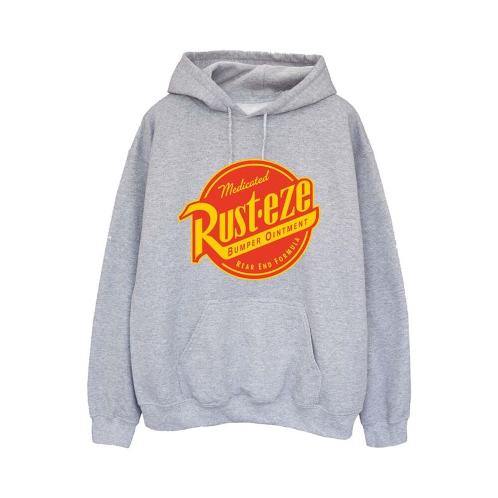 Cars Womens/Ladies Rust-Eze Logo Heather Hoodie / Gray
